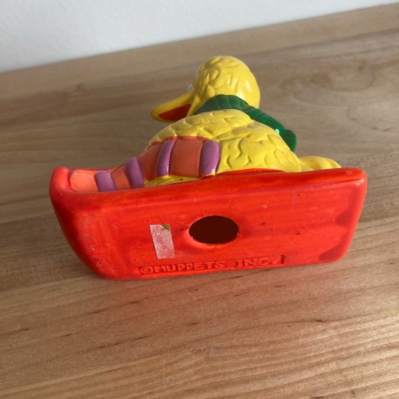 ☀️Vintage Big Bird on sled Collectable Ornament - Picture 6 of 8